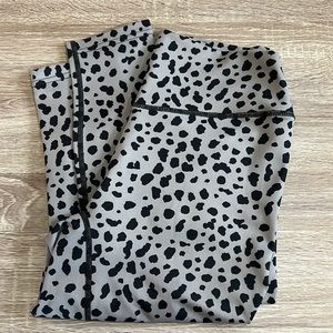 Former Balance Athletica, Vitality Ascend Snow Leopard Midnight Pant